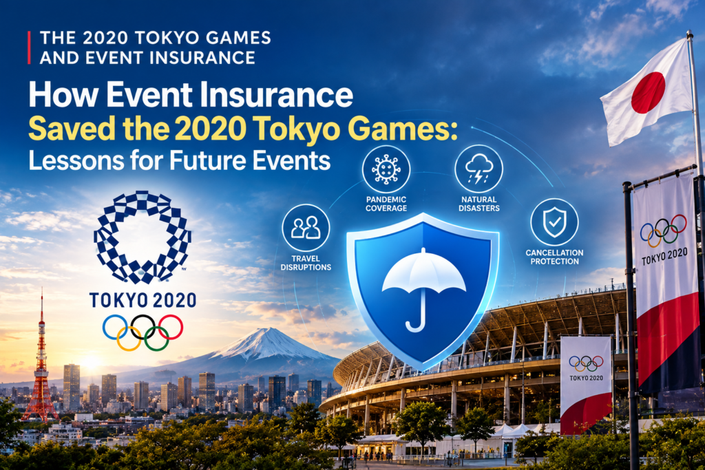 The 2020 Tokyo Games and Event Insurance How Event Insurance Saved the 2020 Tokyo Games: Lessons for Future Events